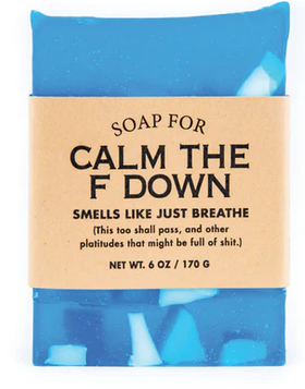 WHI - Calm the F Down Bar Soap - Mishmash