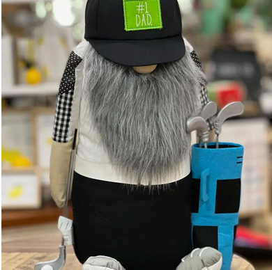 DSH -Fathers Day Golf Gift Dad Gnome