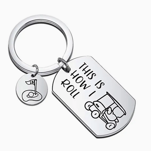 TEM - This is How I Roll Golf Keychain - Mishmash