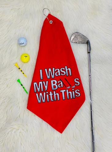 TSS - I Wash My Balls with This Golf Towel