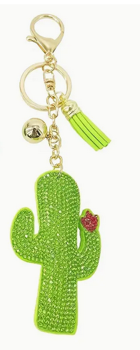 TEM - Cactus Bling Key Chain