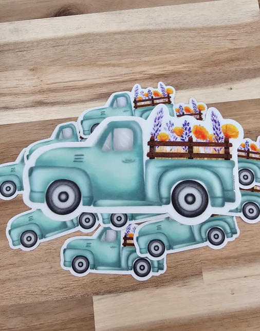 3 in stickers Oak And Rose