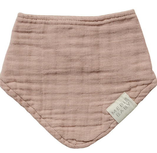 Muslin Bib Oak and Rose