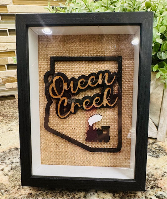Queen Creek Arizona Shadow Box - STV