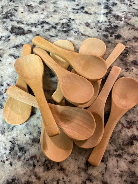 Wooden Jam/Honey Spoon