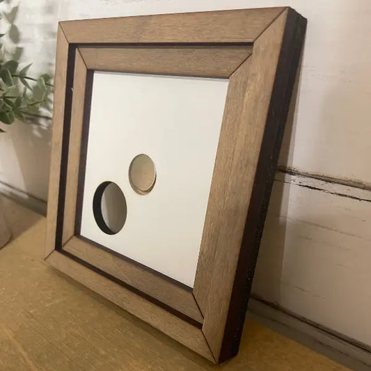 Interchangeable Magnetic Framed Sign - STV