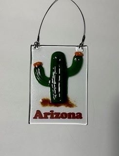 Suncatcher Panel -F&F Saguaro with AZ