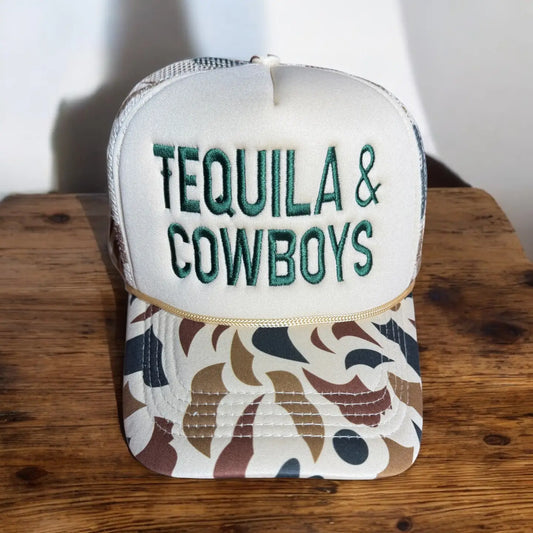 TEQUILA AND COWBOYS HAT