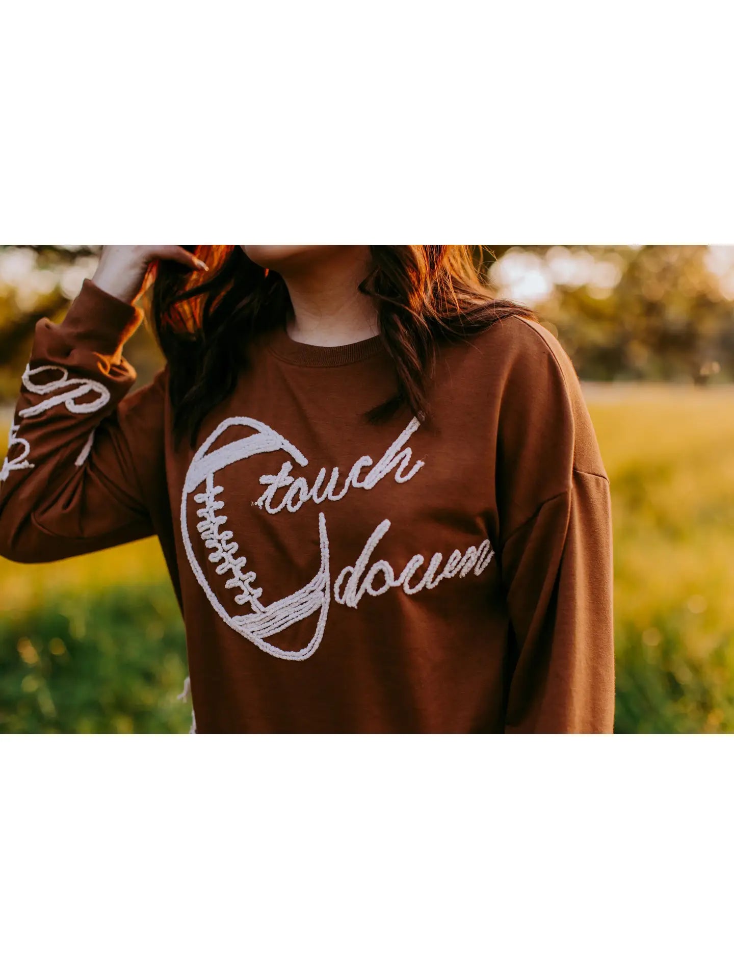 Touchdown Embroidered Sweatshirt