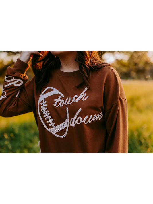 Touchdown Embroidered Sweatshirt