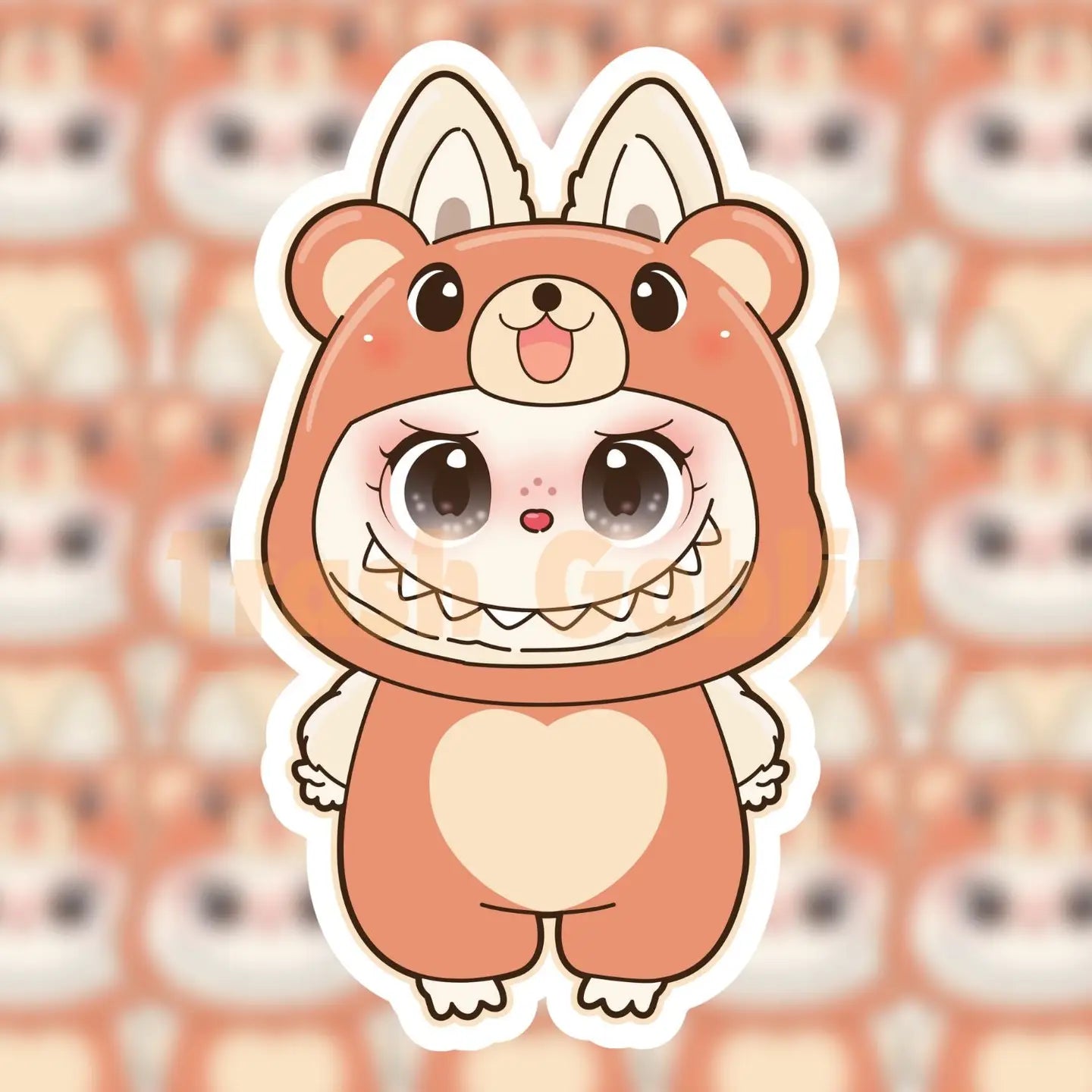 Labubu Vinyl Sticker -STV