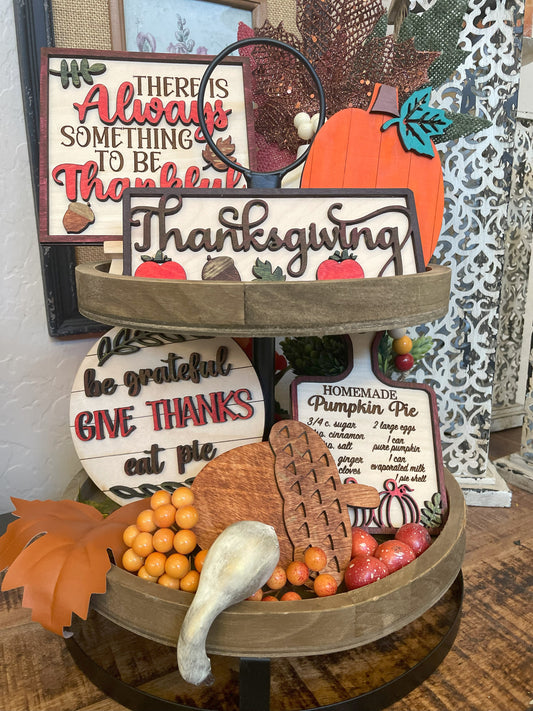 Shelf Sitter/Tray Decor - ALWAYS SOMETHING - STV