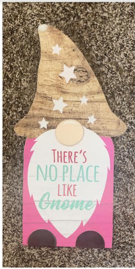 Gnoming Around: Gnome Holiday Sign