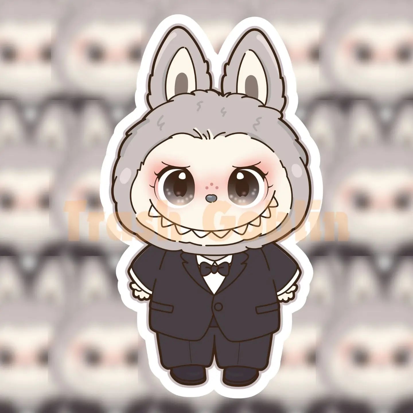 Labubu Vinyl Sticker -STV