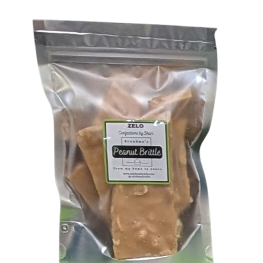 Peanut Brittle 8ozSTV- ZELO