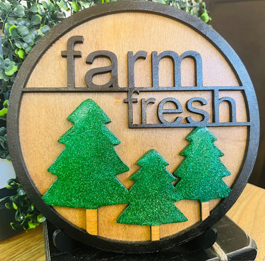 Wood Sign/Shelf Sitter (CHRISTMAS) - STV