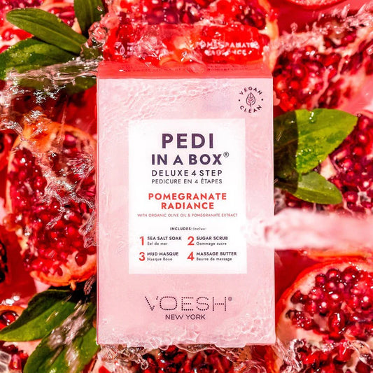 VOESH Pomegranate Radiance 4 step pedicure