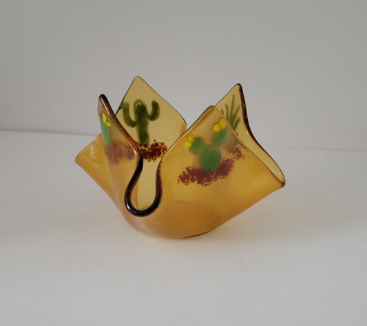Votive - Frit Cactus