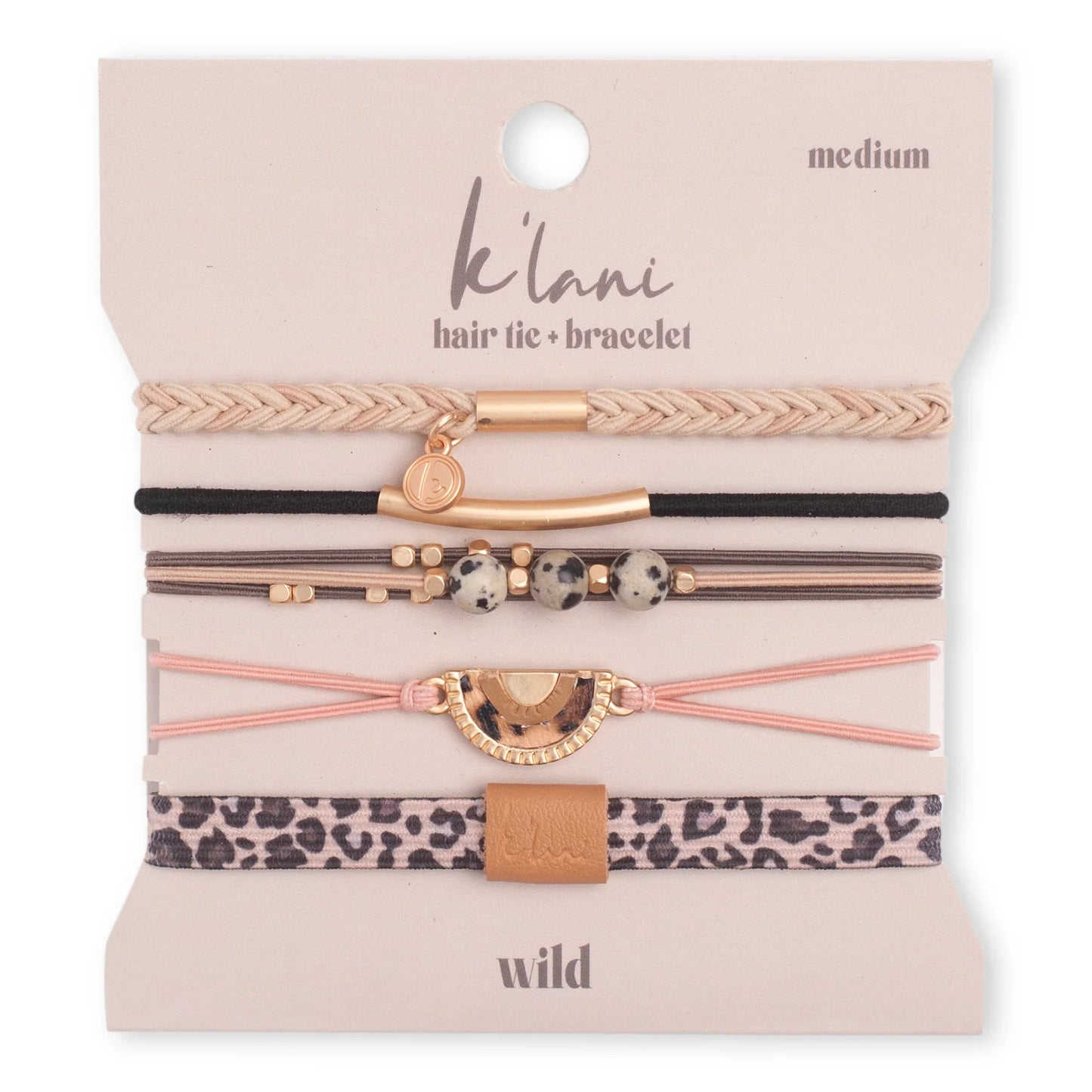 K'Lani Hair Tie + Bracelet - The Collective Market - STV
