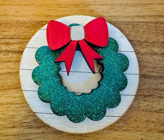 Magnetic Insert - Christmas Wreath - STV