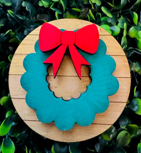 Magnetic Insert - Christmas Wreath - STV