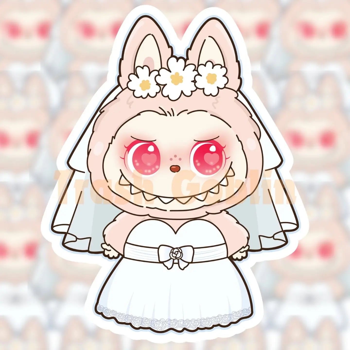Labubu Vinyl Sticker -STV