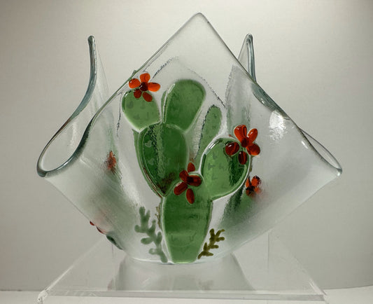 Votive - Whimsical Cactus Large
