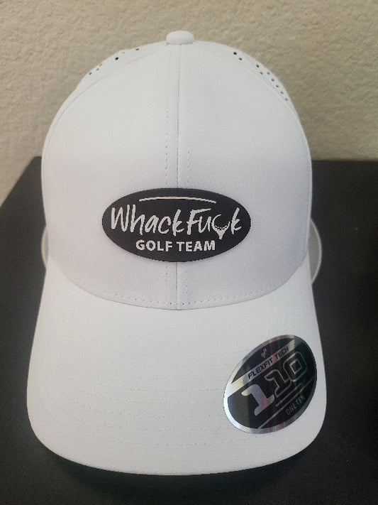 Whack Fuck Golf Team Cap (White) from Social Golf Gear