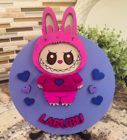 Labubu Wood Signs - STV