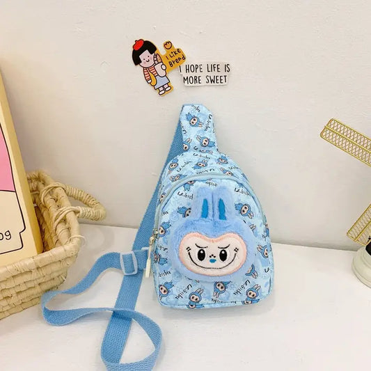 Children's Labubu Plush Chest Bag - STV
