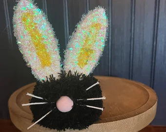 Gnoming Around: Black Baby Bunny Gnome