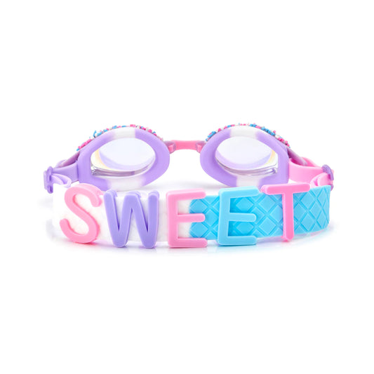 Bling2O Funfetti Swim Goggle "Purple Funfetti"