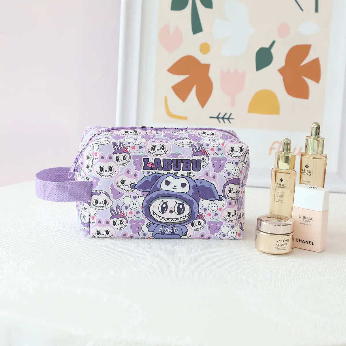 Children's Labubu Large Capacity Cosmetic Bag - STV