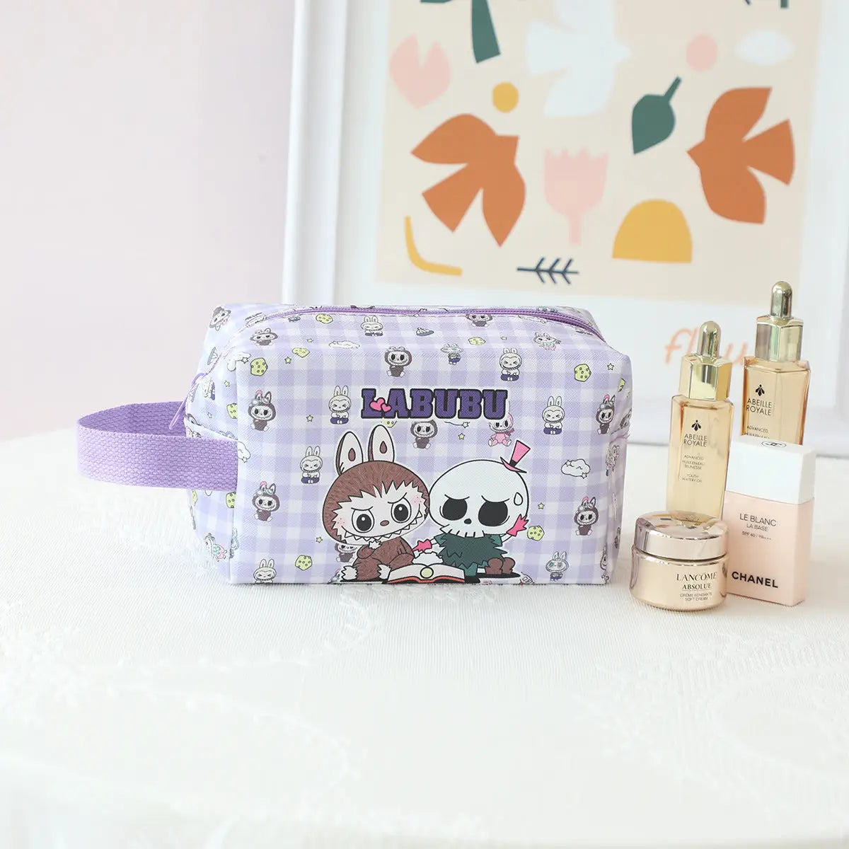 Children's Labubu Large Capacity Cosmetic Bag - STV