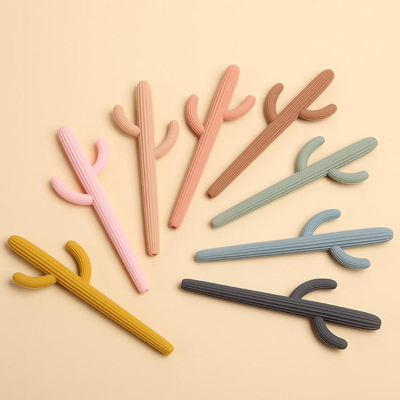 Cactus Silicone Teether & Straw for kids and adults - MKS MIMINOO