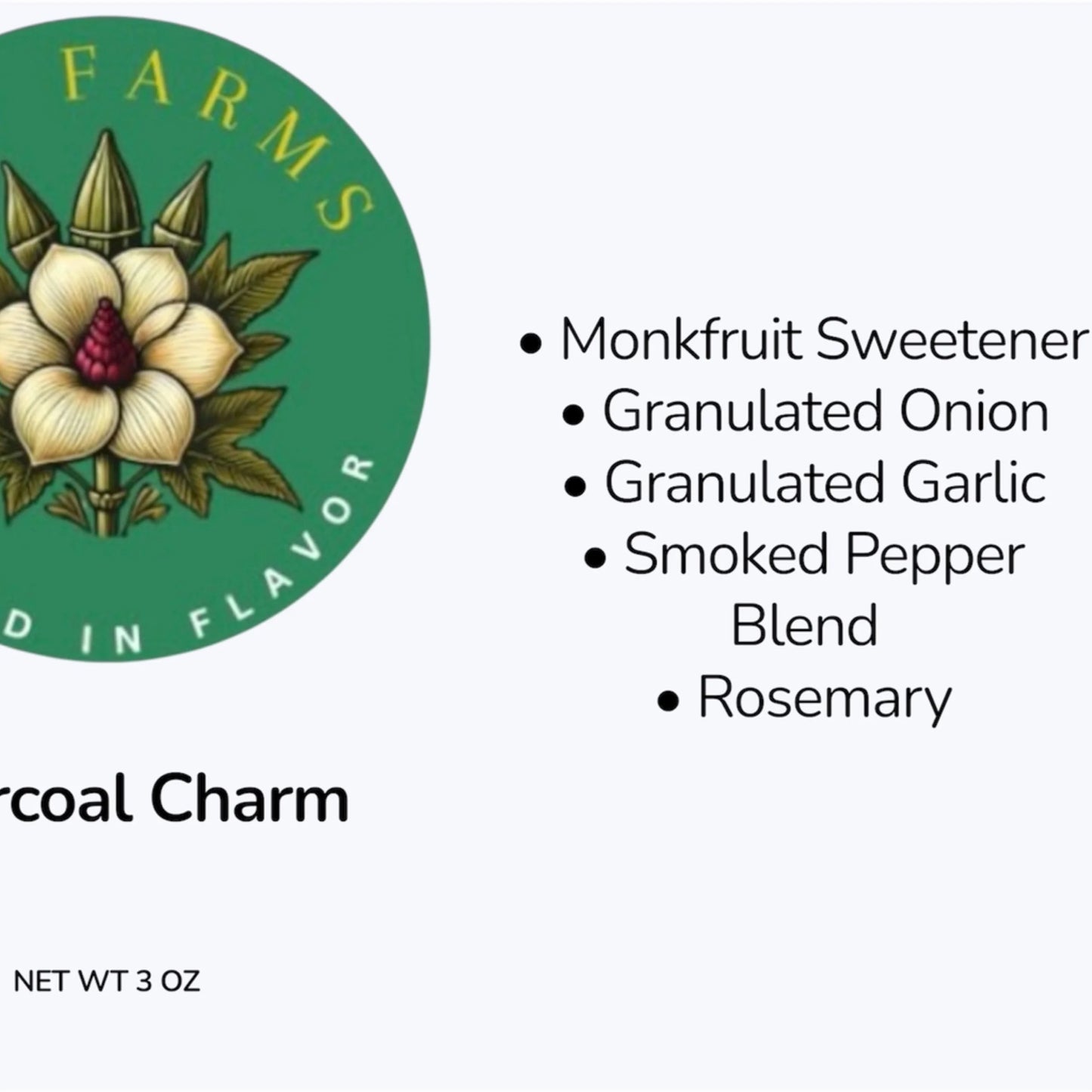Spice, 582 Farms, Charcoal Charm