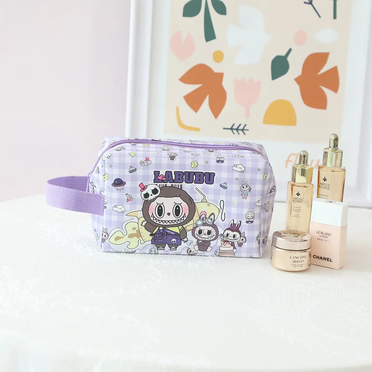 Children's Labubu Large Capacity Cosmetic Bag - STV