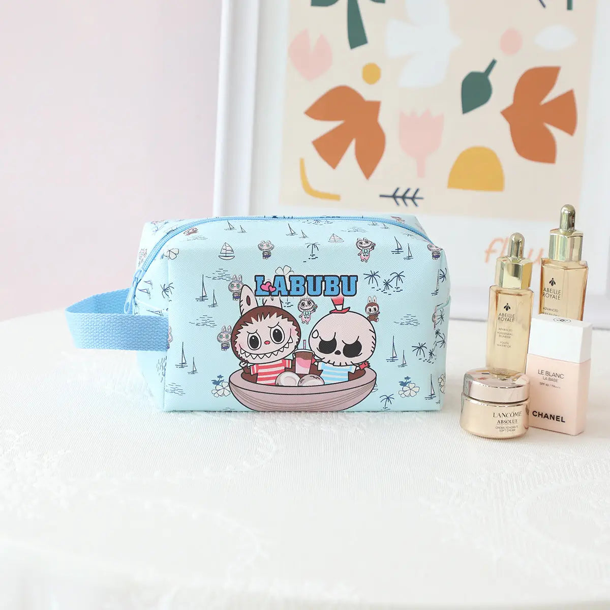 Children's Labubu Large Capacity Cosmetic Bag - STV