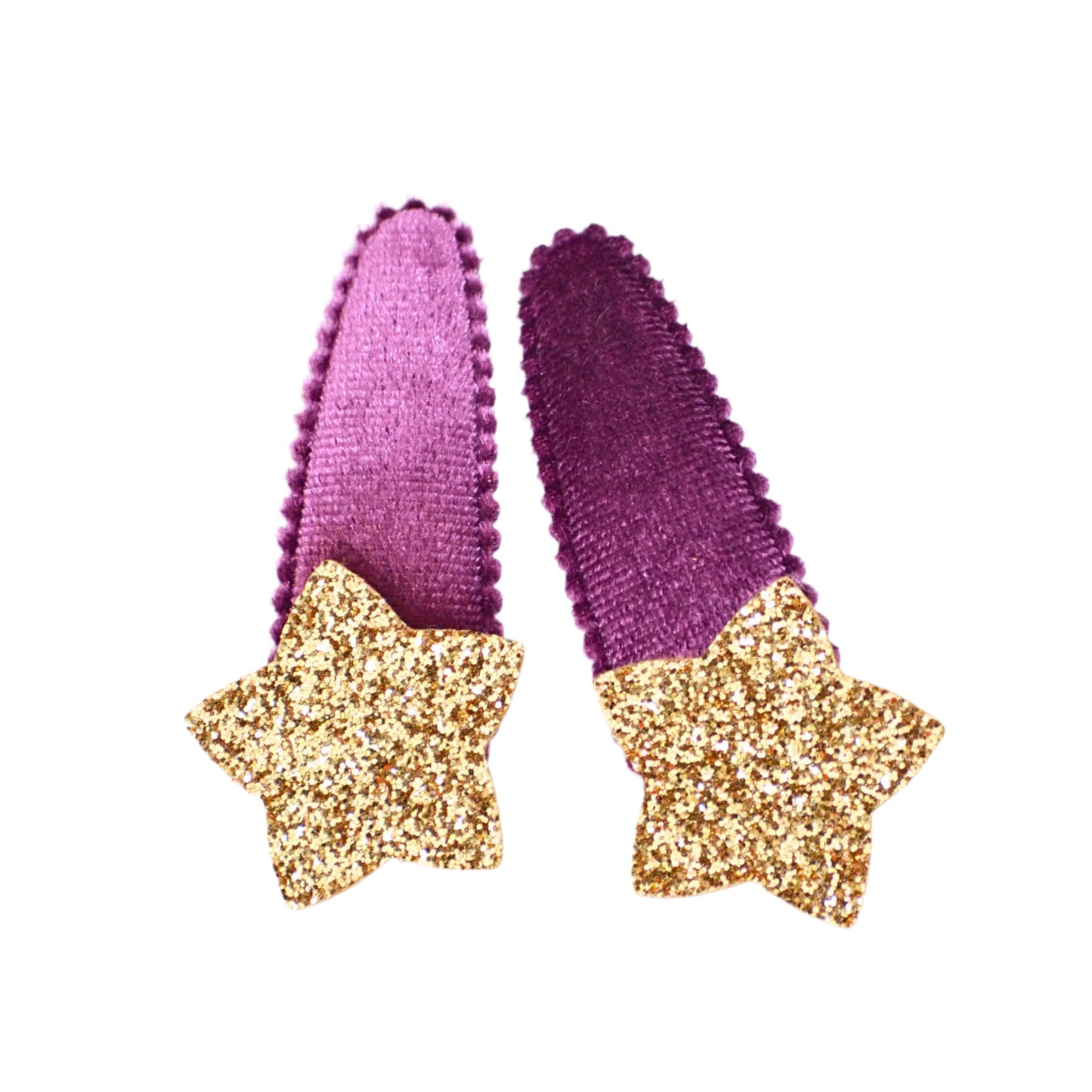 Shining Star Hair Clips (Set of 2) - Hair Accessories