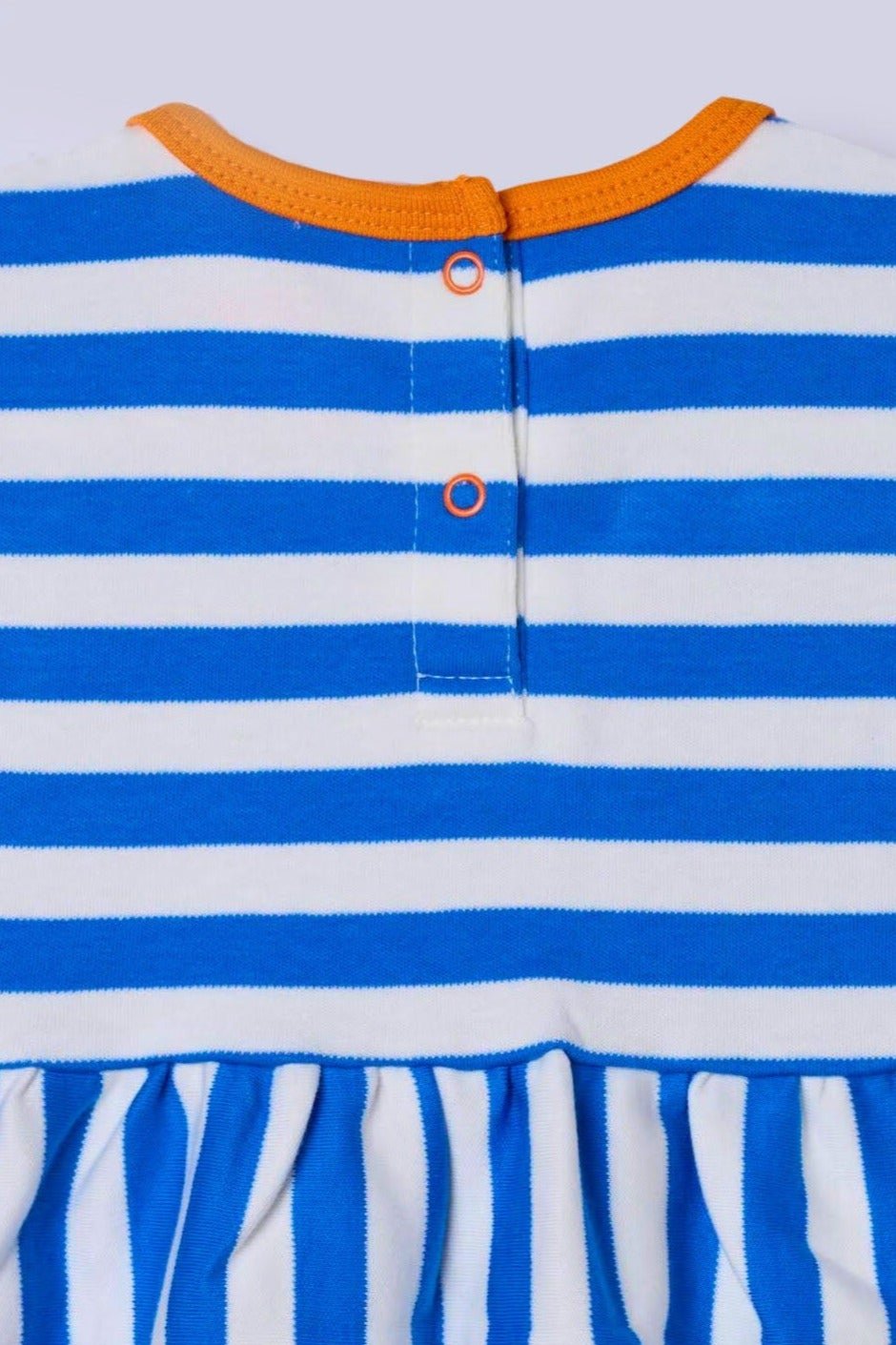 Short Sleeve Tunic - Yellow Stripe