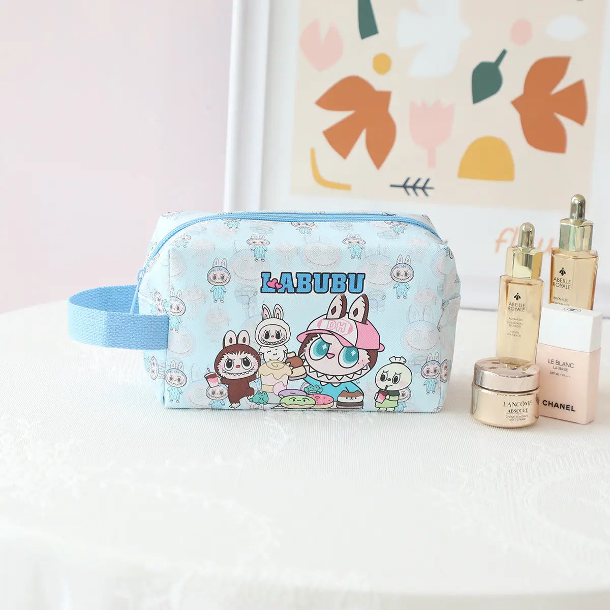Children's Labubu Large Capacity Cosmetic Bag - STV