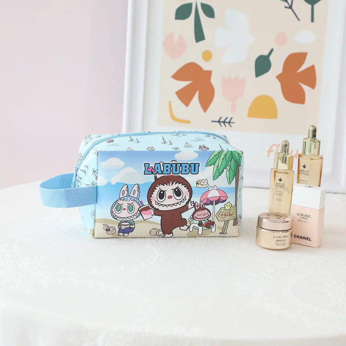 Children's Labubu Large Capacity Cosmetic Bag - STV