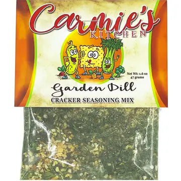 Carmie's Kitchen Garden Dill Seasoning Cracker Mix