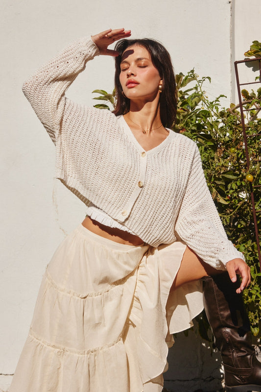 Willa Knit Cardigan - Made in Chic