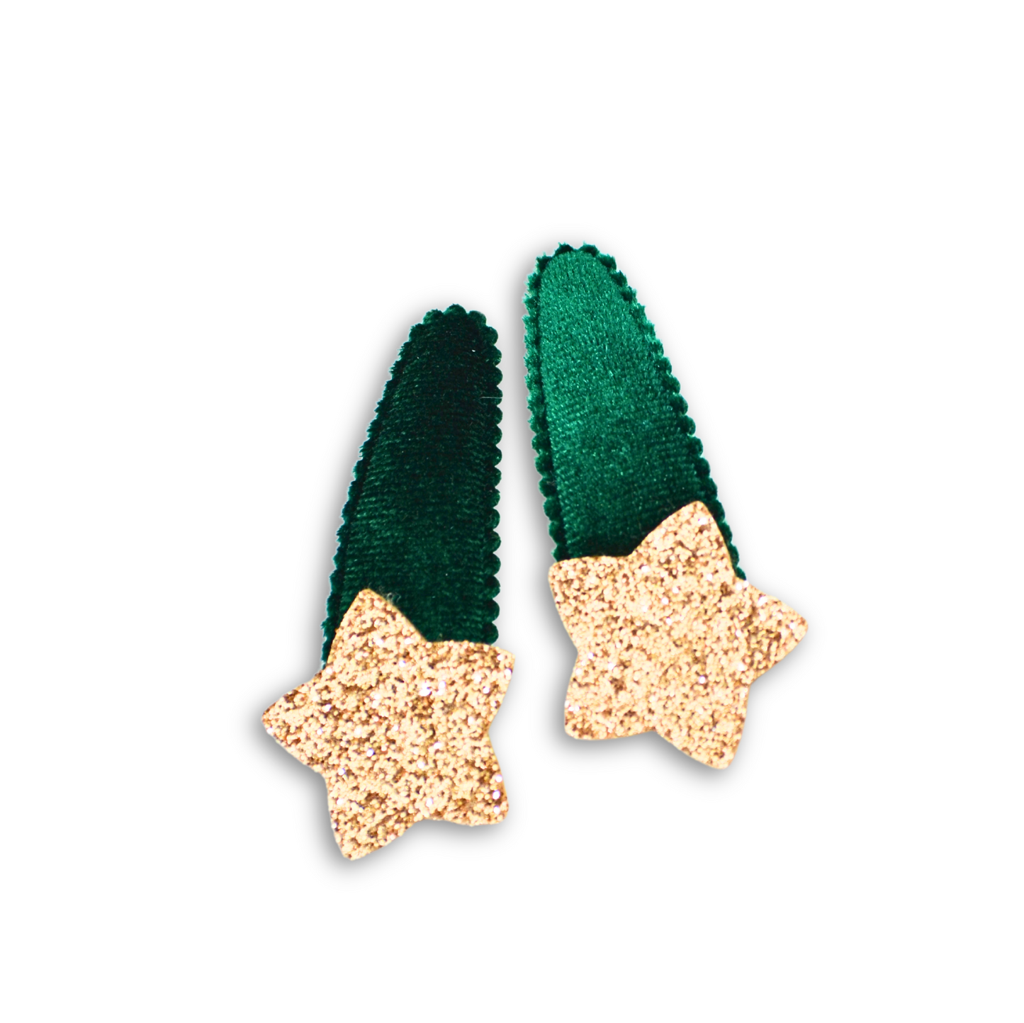 Shining Star Hair Clips (Set of 2) - Hair Accessories