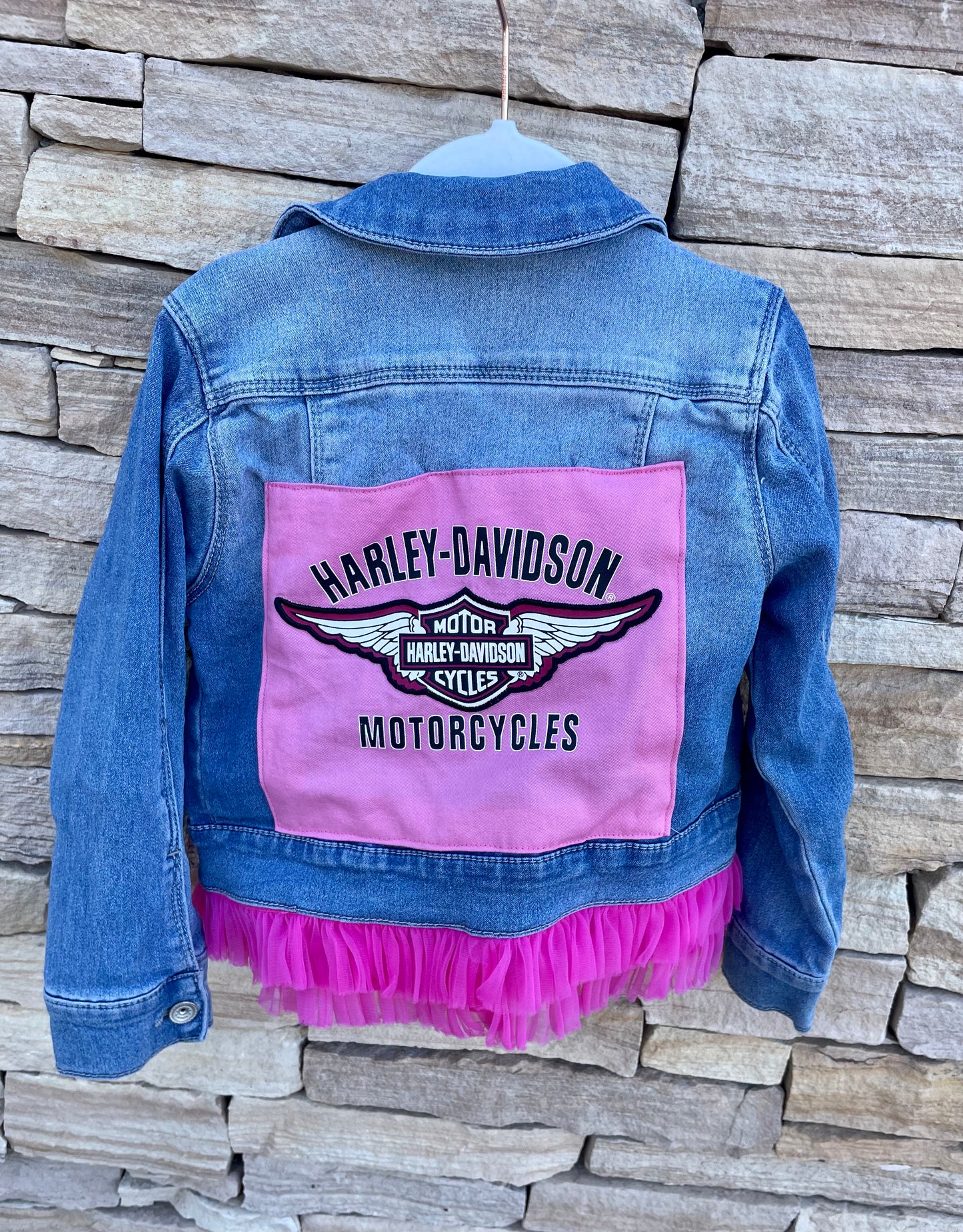 Pink Harley Jacket- Salt and Sass