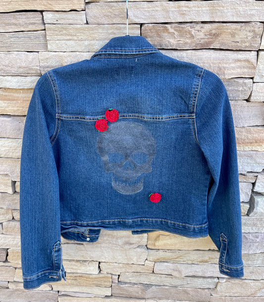 T Jacket- Salt and Sass - Skull and Roses