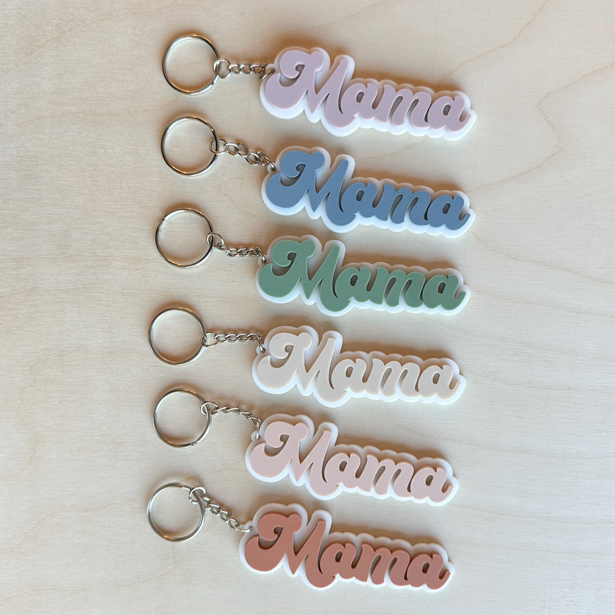 Acrylic Keychain Mama - Auggies & Friends