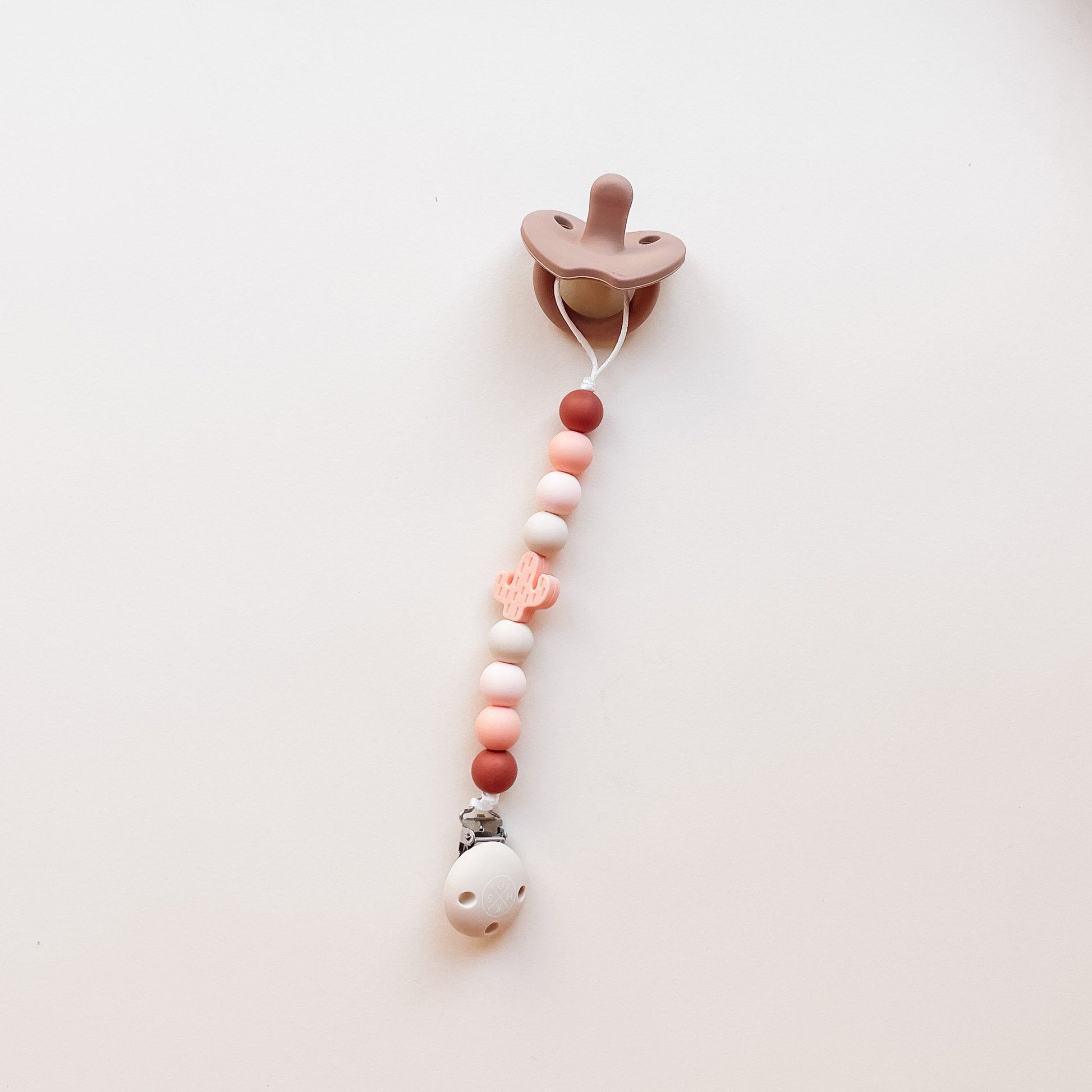 Pacifier clip & Teether Holder Cactus - MKS MIMINOO
