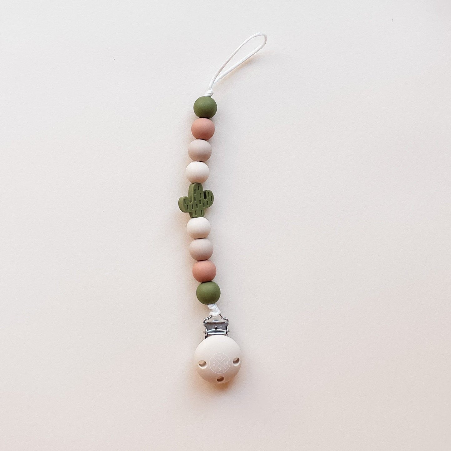 Pacifier clip & Teether Holder Cactus - MKS MIMINOO